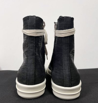 Rick owens drkshdw so cunt ramones high top sneakers sz 44