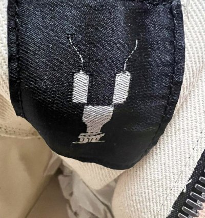 Rick owens drkshdw so cunt ramones high top sneakers sz 44