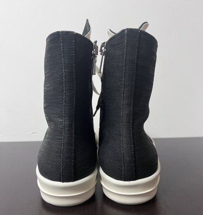 Rick owens drkshdw so cunt ramones high top sneakers sz 46