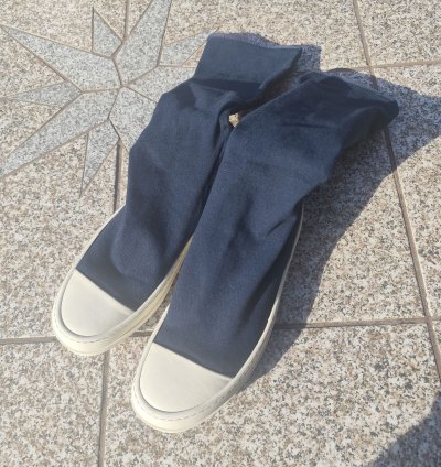 Rick owens drkshdw sock ramones sneaks