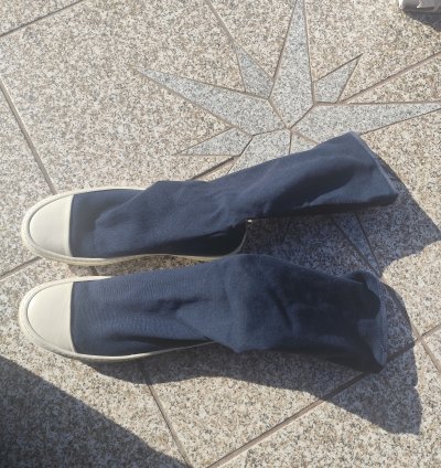 Rick owens drkshdw sock ramones sneaks