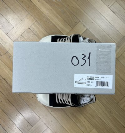 Rick Owens DRKSHDW SS23 Ramones Low Stop Your Breath