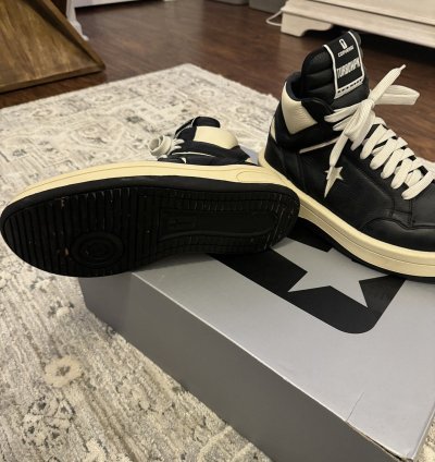 Rick owens DRKSHDW TURBOWPN Converse