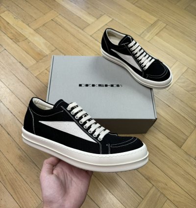 Rick Owens DRKSHDW Vans Black FW23 Luxor