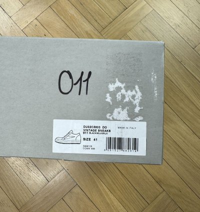 Rick Owens DRKSHDW Vans Black FW23 Luxor