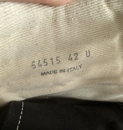 RICK OWENS DRKSHDW VANS VINTAGE SNEAKER EU42