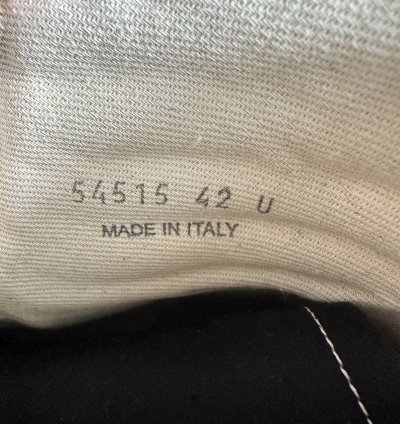 RICK OWENS DRKSHDW VANS VINTAGE SNEAKER EU42