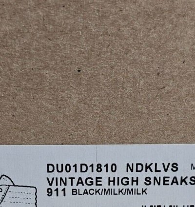 Rick Owens DRKSHDW Vintage Black Sneakers New Size 42