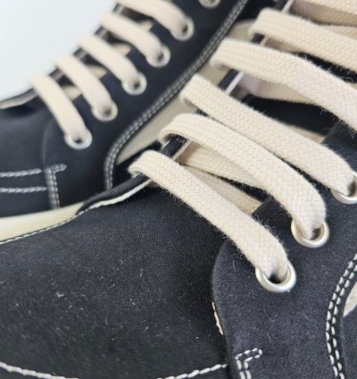 Rick Owens DRKSHDW Vintage Black Sneakers New Size 42
