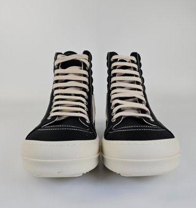 Rick Owens DRKSHDW Vintage Black Sneakers New Size 45