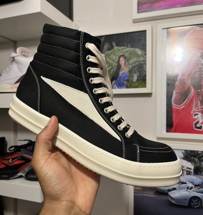 RICK OWENS DRKSHDW VINTAGE HIGH SNEAKERS