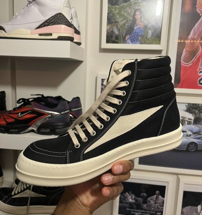 RICK OWENS DRKSHDW VINTAGE HIGH SNEAKERS