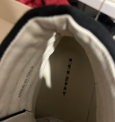 RICK OWENS DRKSHDW VINTAGE HIGH SNEAKERS