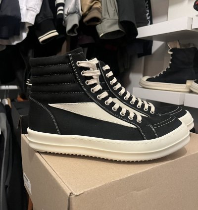 RICK OWENS DRKSHDW VINTAGE HIGH SNEAKERS