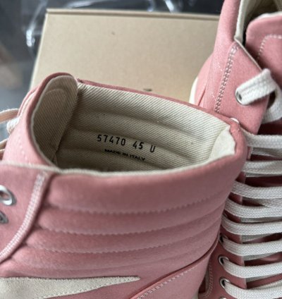 RICK OWENS DRKSHDW VINTAGE SNEAK HIGH