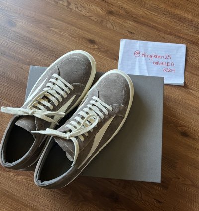 Rick Owens Dust Vintage Sneakers