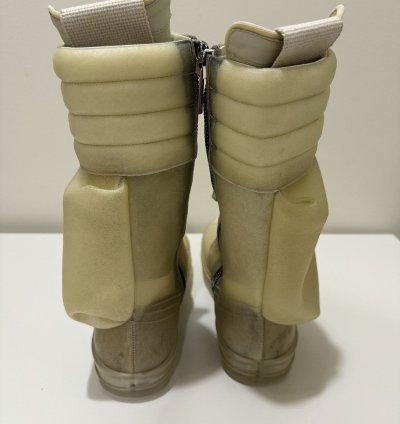 Rick Owens Edfu Cargobasket Translucent Apparition Leather