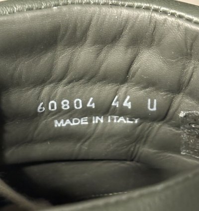 Rick Owens forest green vintage sneakers