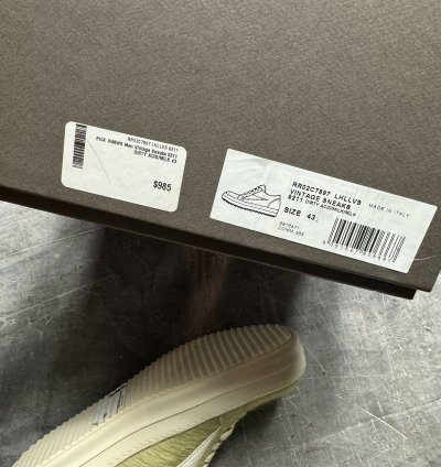 Rick Owens Fur Acid Milk Vintage Sneaks