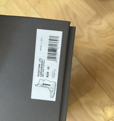 Rick Owens Fur Cargobasket Amethyst