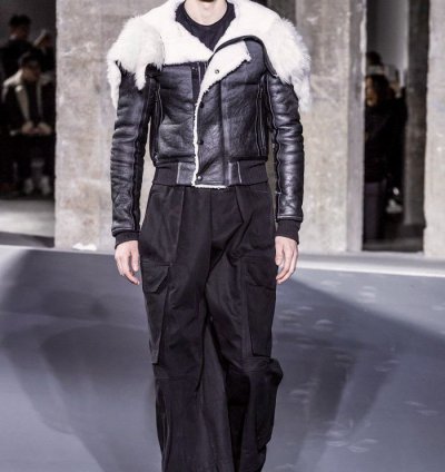 Rick Owens FW16 Mastodon LCW Leather Runway Sneaker