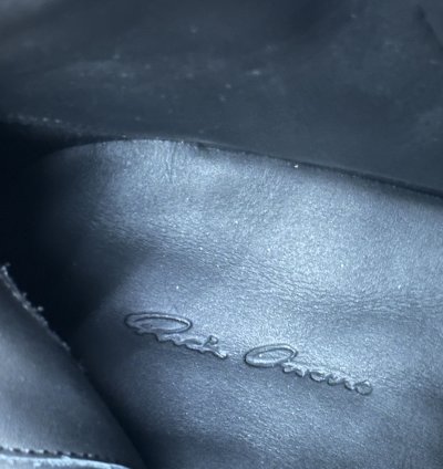 Rick Owens FW22 Pony Hair Ramones Sneaker