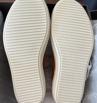 Rick Owens FW22 Strobe Orange Vintage Sneakers Vans