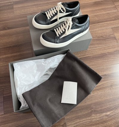 Rick Owens FW22 Strobe Vans