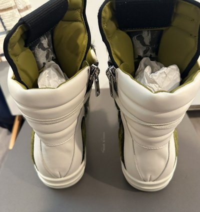 Rick Owens FW23 Grinch Hair Geobaskets Size 40