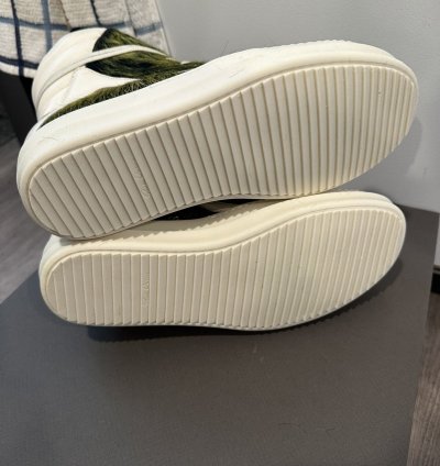 Rick Owens FW23 Grinch Hair Geobaskets Size 40