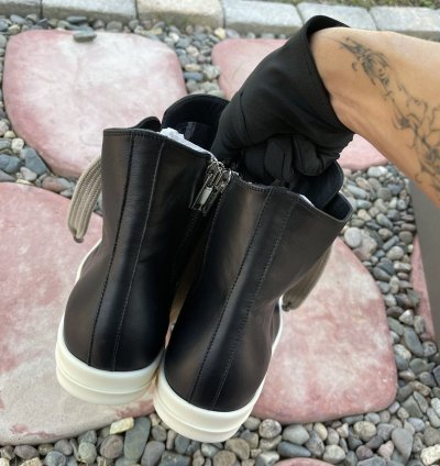 RICK OWENS FW24 PORTERVILLE JUMBOLACED SNEAKERS