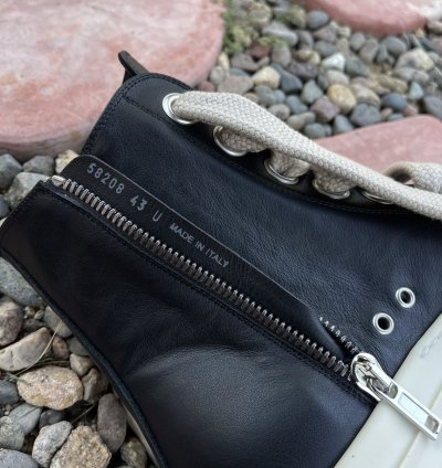 RICK OWENS FW24 PORTERVILLE JUMBOLACED SNEAKERS