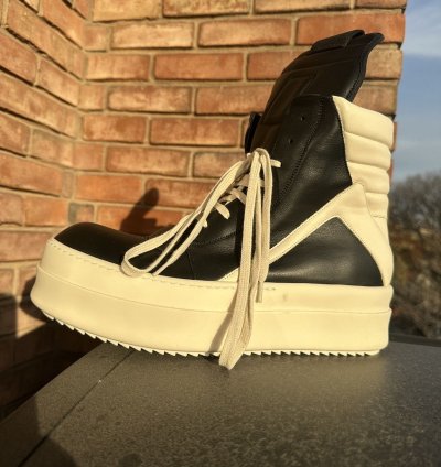 Rick owens FW24 Porterville Mega Bumper Geobaskets NEW 11 5
