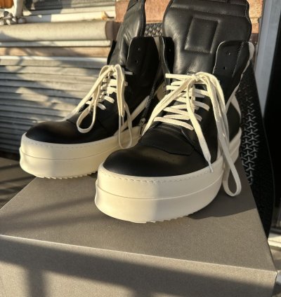 Rick owens FW24 Porterville Mega Bumper Geobaskets NEW 11 5