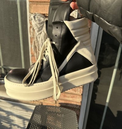 Rick owens FW24 Porterville Mega Bumper Geobaskets NEW 11 5