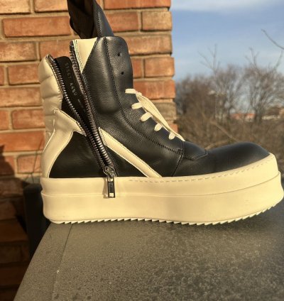 Rick owens FW24 Porterville Mega Bumper Geobaskets NEW 11 5