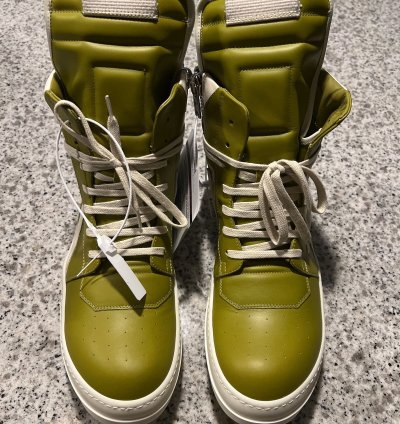 Rick Owens Geobasket Acid Milk Milk