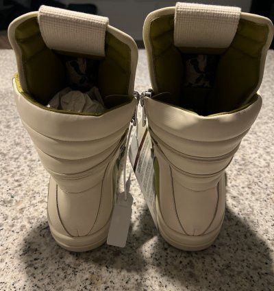 Rick Owens Geobasket Acid Milk Milk