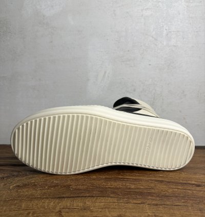 Rick Owens Geobasket Black Milk
