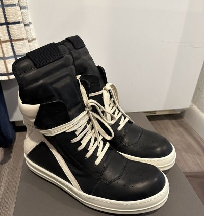 Rick owens geobasket black Milk Size 42