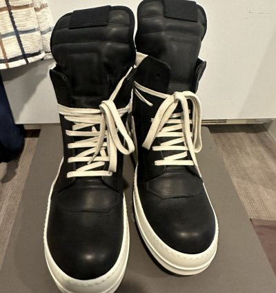 Rick owens geobasket black Milk Size 42