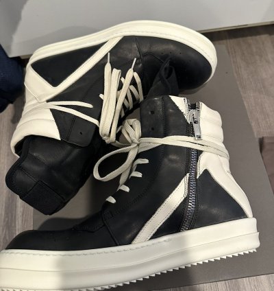 Rick owens geobasket black Milk Size 42