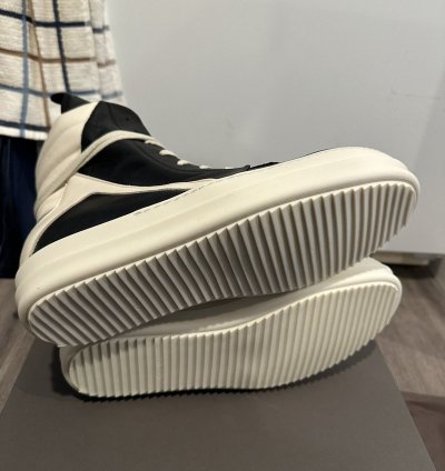 Rick owens geobasket black Milk Size 42