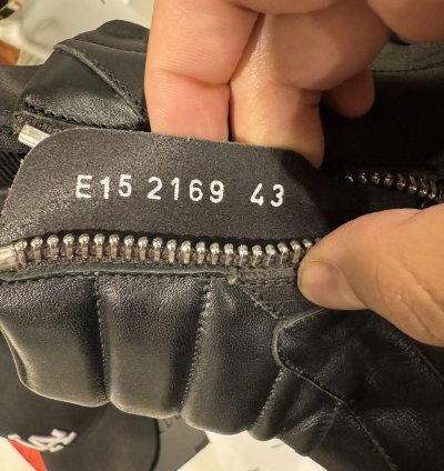 Rick Owens Geobasket Blistered Leather