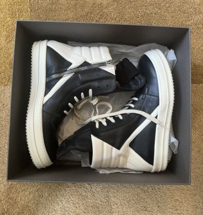 Rick Owens Geobasket FW22 OG color way size 44