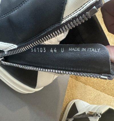 Rick Owens Geobasket FW22 OG color way size 44