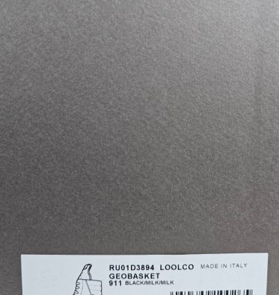 Rick Owens Geobasket High Top Black Milk Sneakers New SS24
