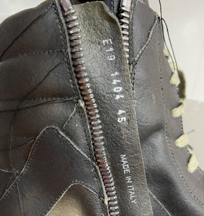 Rick Owens Geobasket High Top Sneakers SS19 - Blujay