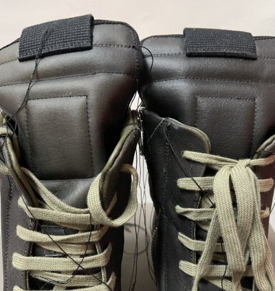 Rick Owens Geobasket High Top Sneakers SS19 - Blujay