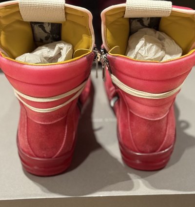 Rick Owens Geobasket Hot Pink